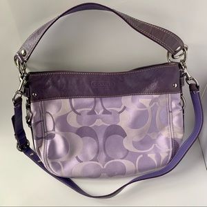 Lilac COACH shoulder /crossbody bag